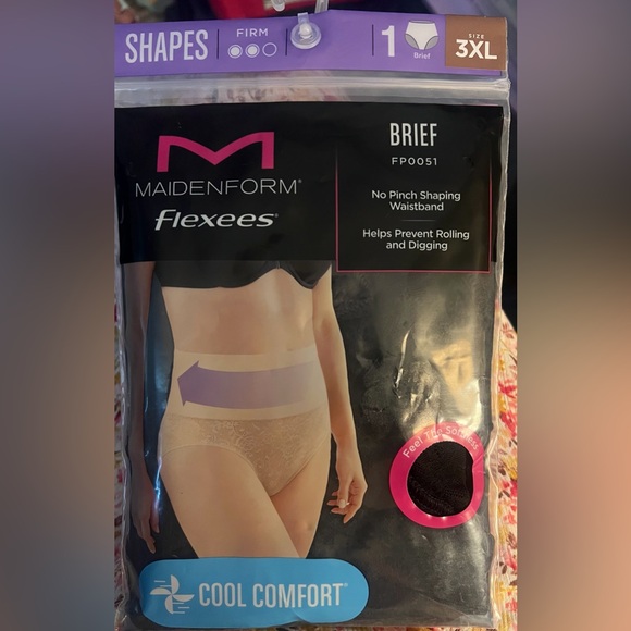 220. Maidenform Flexees Women’s Smoothing Shapewear Brief - Picture 3 of 3